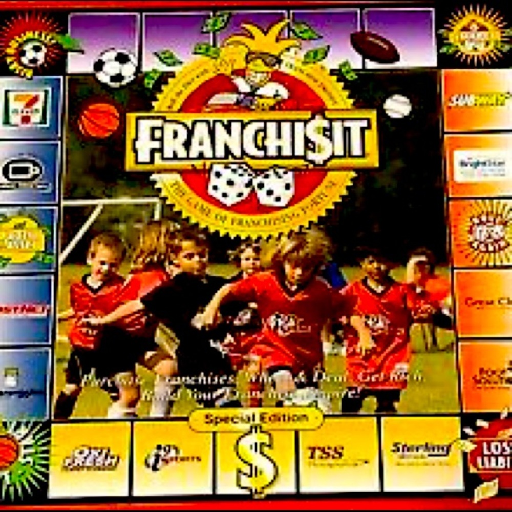 FRANCHISIT board game New In Box.